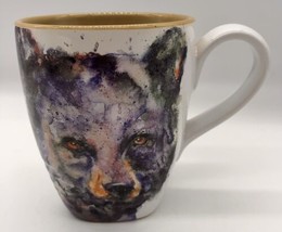 Dean Crouser Watercolor Bear Stoneware Mug 2013 NEW Big Sky Carvers Coffee - $24.30