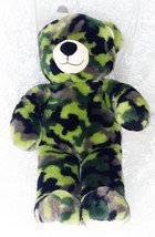 Build-A-Bear Camo Bear Plush Toy 17&quot; - Clean and Nice - EUC! - £14.93 GBP