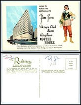 MINNESOTA Postcard - Minneapolis, Radisson Hotel, Viking&#39;s Club Room B38 - £2.40 GBP