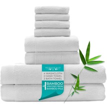 BedVoyage Viscose derived from Bamboo Highly Absorbent &amp; Extra Large Bath Towels - $187.99