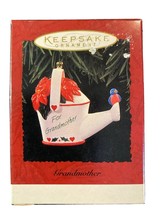 Hallmark Keepsake Ornament ~ Grandmother ~ Watering Can w/ Poinsettias 1995 New - £3.77 GBP