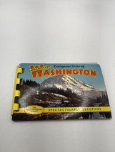 Vintage State of Washington - 10 Color Image Souvenir Book - ca 1960&#39;s SEE ALL - $14.01