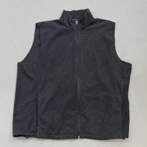 Woolrich Fleece Vest Mens 2XL Sleeveless Full Zip Outdoor Hiking Casual ... - $24.75