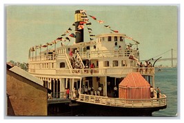 Ferry Boat Sierra Madre San Pedro California CA UNP Chrome Postcard I19 - £4.94 GBP