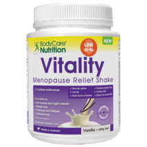 BodyCare Nutrition Vitality Menopause Relief Shake 600g – Vanilla Flavour - £100.55 GBP
