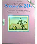 World&#39;s Best Loved Songs of the 30&#39;s 1989 Music / Song Book 455a - $17.00