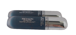 Lot 2 Ultra HD Metallic Matte Lip Color #685 HD Glitz REVLON - £5.20 GBP