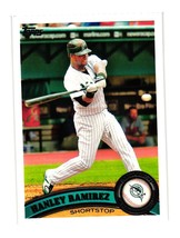 Hanley Ramirez 20 Florida Marlins 2011 Topps Baseball Shortstop Card Collector - £2.35 GBP