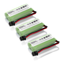 3X 2.4V 0.9Ah Home Phone Battery For Uniden Bt-1021 Bt-1025 Bt-1008S With43-269 - £22.81 GBP