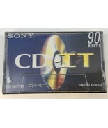 New Sony CD IT Cassette Tape 90 Minute High Bias Type II Cr02 Slim Case ... - £3.88 GBP