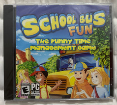 School Bus Fun - The Funny Time Management Game - PC CD-ROM Brand New Sealed - £6.65 GBP