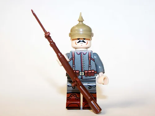 NBTGift German WW1 Early War Deluxe Printing Soldier Minifigure Custom Toys - $6.20