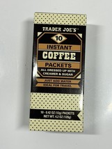 Trader Joe&#39;s Instant Coffee Packets with Creamer and Sugar 01/2025 - £8.28 GBP