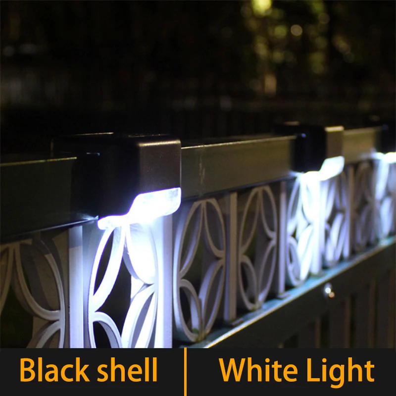 1/6/10/20pcs LED Solar Stair Lights Waterproof Deck Lights Outdoor Garden Page T - £139.37 GBP