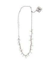 Swarovski Collier Clear Crystal Necklace In Metal Women Silver One Size - $117.80