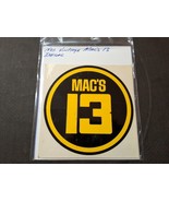 Mac&#39;s 13 Racing Hot Rod Sticker - $8.91