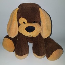 Animal Adventure Brown Tan Puppy Dog Plush 12&quot; Stuffed Toy 2007 Floppy Lovey - £39.06 GBP