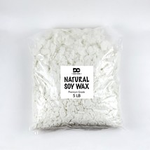 Natural Soy Wax For Candle Making - 5 LB bag - $24.70