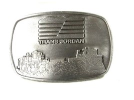 Trans Jordan Contruction Equipment Pewter Buckle Made In Canada 121415 - $74.24