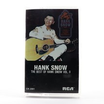 The Best of Hank Snow Vol. II 2 (Cassette Tape, 1972, RCA/BMG) CK-2081 TESTED - $13.32