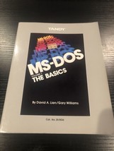 Vintage Tandy MS-DOS The Basics 3rd Edition by David A Lien Book - £7.91 GBP