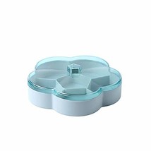 Plastic Party Snacks Serving Tray Appetizer Plates Snack Bowls with Lid ... - £15.50 GBP