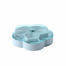 Plastic Party Snacks Serving Tray Appetizer Plates Snack Bowls with Lid ... - £15.82 GBP