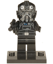 Tie Fighter Pilot Star Wars Custom Minifigure Building Blocks - $2.68