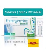 Enterogermina Bacillus Clausii Probiotic 2 Billion CFU/5mL (20 Vials) x6... - $282.97 CAD