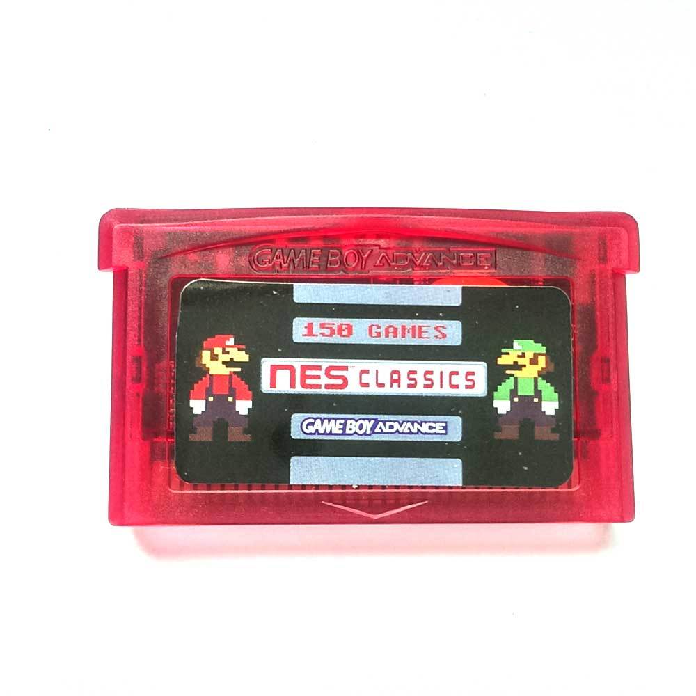 150 in 1 NES Retro Games Mario Zelda for GBA SP GBM DS DS LITE