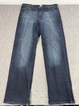 Lucky Brand Jeans Mens 38 Blue Dungarees Bootcut Long Length Stretch Dis... - $14.84 Lucky Brand Jeans Mens 38 Blue Dungarees Bootcut Long Length Stretch Dis... - $14.84