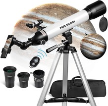700X90Mm Az Astronomical Professional Refractor Telescope For Kids, White. - £163.41 GBP