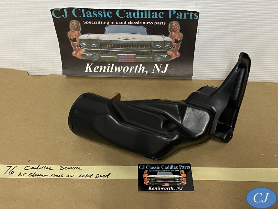 76 Cadillac Deville 425/472/500 ENGINE AIR CLEANER FRESH AIR INLET DUCT ... - $98.99