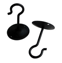 CEILING HOOK - Amish Handcrafted Wrought Iron Swivel Hanger - £6.35 GBP+