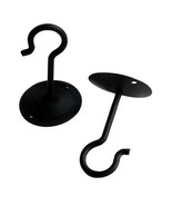 CEILING HOOK - Amish Handcrafted Wrought Iron Swivel Hanger - £6.26 GBP+