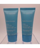 LOT OF 2 Clarins Hydra Essentiel Silky Moisture Cream Normal to Dry Skin... - $13.85