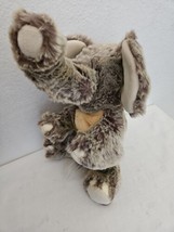 2001 Toys R Us Animal Alley Elephant Plush Stuffed Toy Floppy Grey Yello... - £23.33 GBP