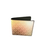 Michael Kors Cooper Billfold ID Wallet Bifold Olive Multi MK Ombre Logo - $860.80 MXN