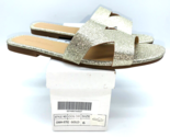 Olivia Miller Night Glitter Slide Flat Sandals - Gold, US 6M - $21.78
