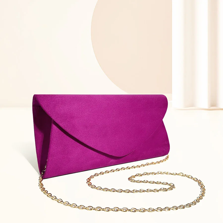 Elegant Flannelette Envelope Clutch Handbag Fashion Women Evening Weddin... - $45.06