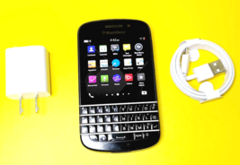 *CAMERA HAS SNOW FLAKES* BLACKBERRY Q10 UNLOCKED 3G QWERTY 16GB CELL PHO... - £48.45 GBP