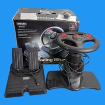 InterAct PlayStation V3 RACING Steering Wheel Gas Brake Pedal PS1 PS2 PS... - $23.33