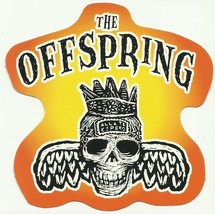 Offspring Skull Rare Shaped Card Sticker No Longer Made Oop - £2.95 GBP