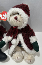 TY Beanies Babies 2 Set Mrs. Santa Bear &amp; Santa Bear 2000 - £10.71 GBP