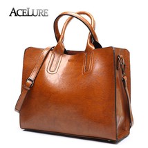 ACELURE Spanish High Quality Large PU Leather Tote / Shoulder Handbag - Ladies - £33.56 GBP