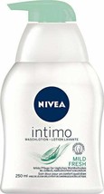 Nivea Intimo Intimate Wash Gel Mild Fresh - Made In Germany Free Shipping - $15.83