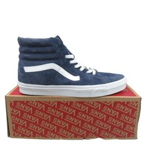 Vans Sk8-Hi Suede Sneakers Mens Size 11.5 Indigo Blue NEW VN0007NSAHU - €50,91 EUR