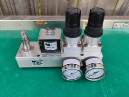 Taylor 051835-27 Manifold, CO2, 2 Regulators 1 Solenoids - for parts or ... - $292.05