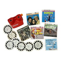 Vintage Viewmaster and 14 Reels GAF 70&#39;s-80&#39;s Scooby Doo Voltron Masters of Univ - £45.10 GBP