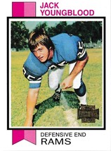 2001 Topps Archives Jack Youngblood #7 Football Card Los Angeles Rams - £1.47 GBP